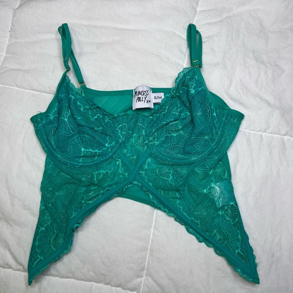 Princess Polly Tops - Green going out top